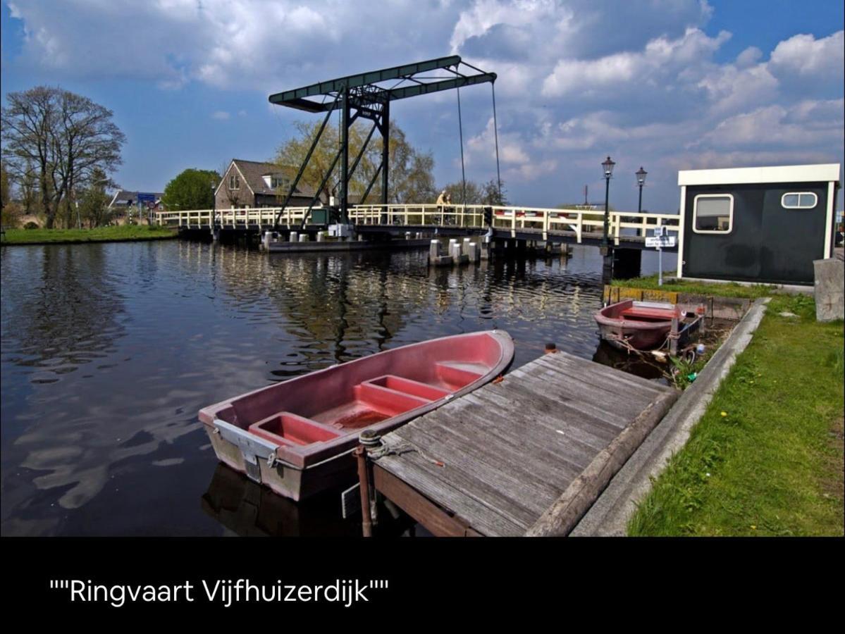 Wellness Bungalow With Jacuzzi &Sauna&Private Garden Near Amsterdam Vijfhuizen Екстериор снимка